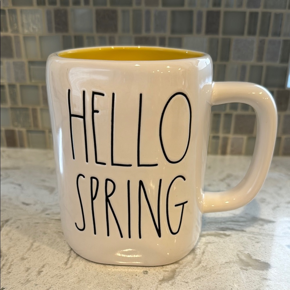 Rae Dunn Hello Spring Mug